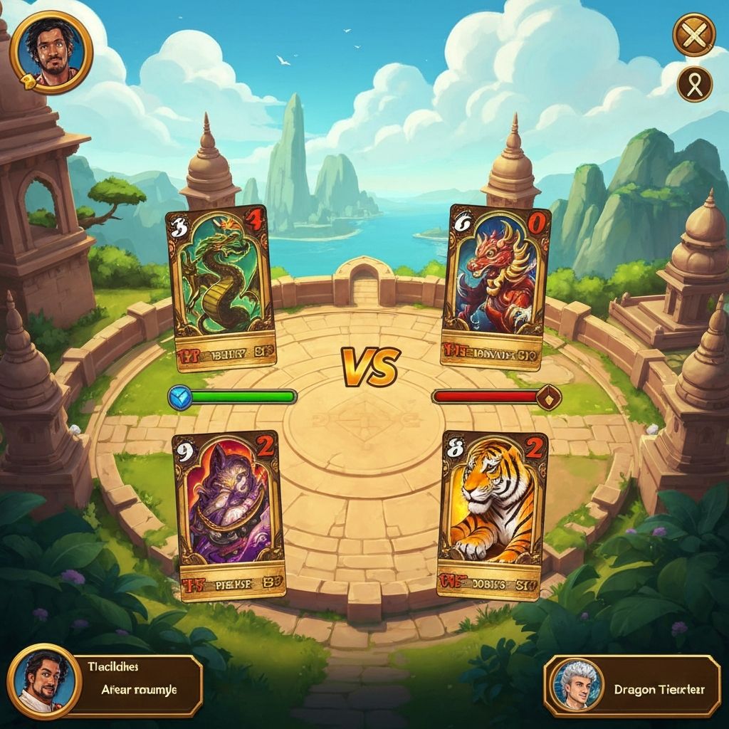 Dragon Tiger Arena - Best rummy game app in India