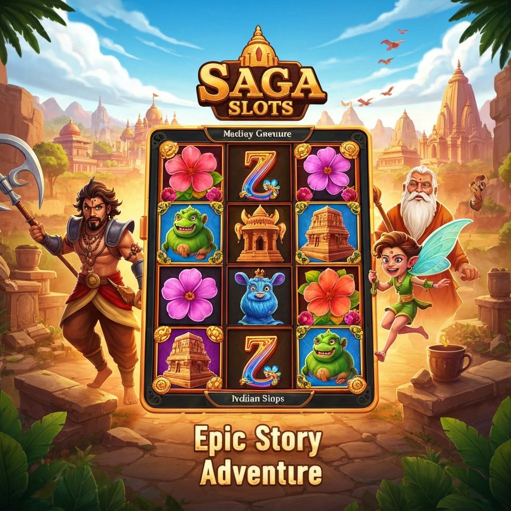 Saga Slots - Best slots game app in India